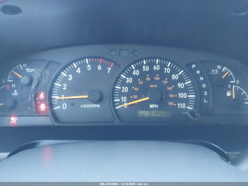 2000 Toyota Tundra Sr5 V8 VIN: 5TBRT3415YS067505 Lot: 43938688