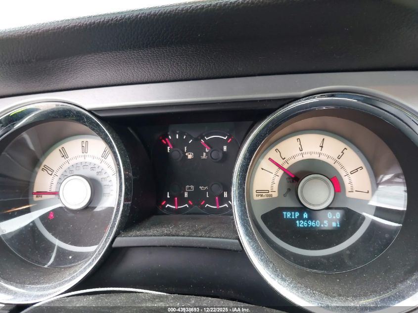 2010 Ford Mustang V6/V6 Premium VIN: 1ZVBP8AN9A5101228 Lot: 43938693