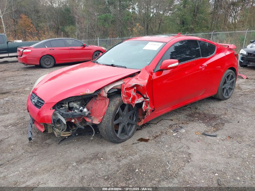 2010 Hyundai Genesis 3.8 Track VIN: KMHHU6KHXAU023417 Lot: 43938694