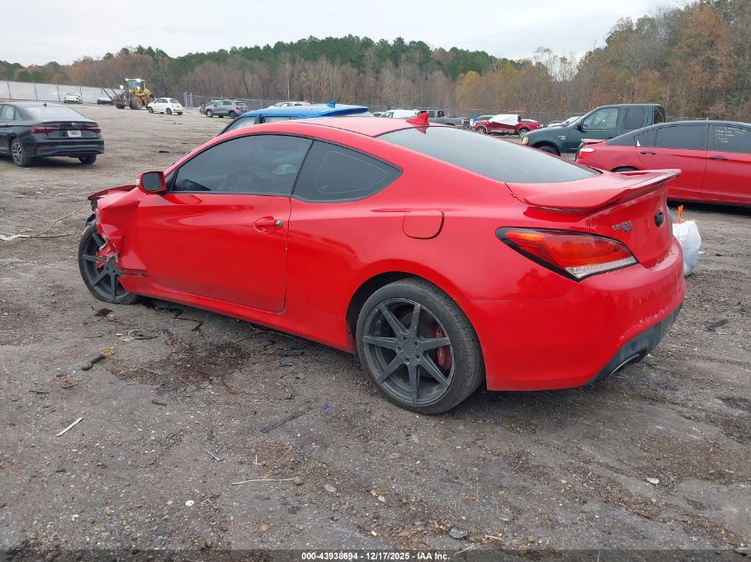 2010 Hyundai Genesis 3.8 Track VIN: KMHHU6KHXAU023417 Lot: 43938694