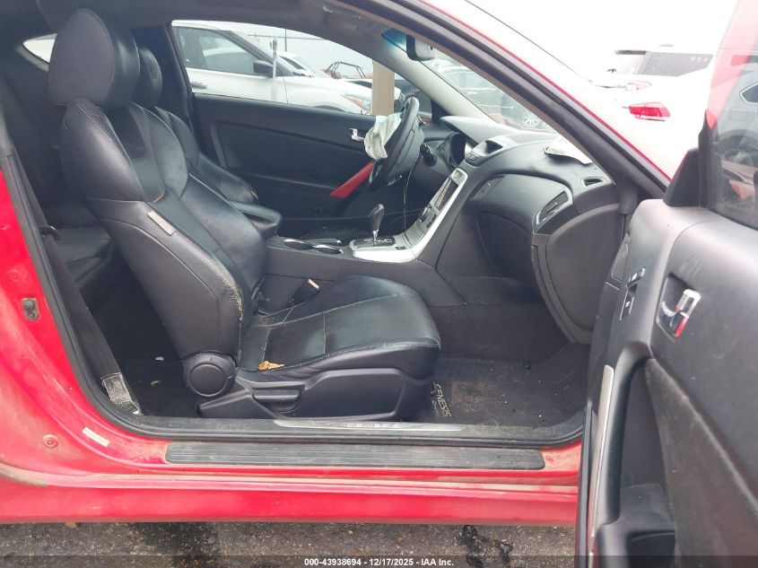 2010 Hyundai Genesis 3.8 Track VIN: KMHHU6KHXAU023417 Lot: 43938694