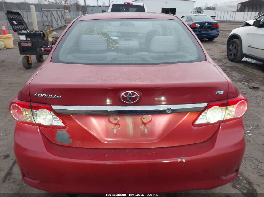 2012 Toyota Corolla Le VIN: 2T1BU4EE1CC857561 Lot: 43938698