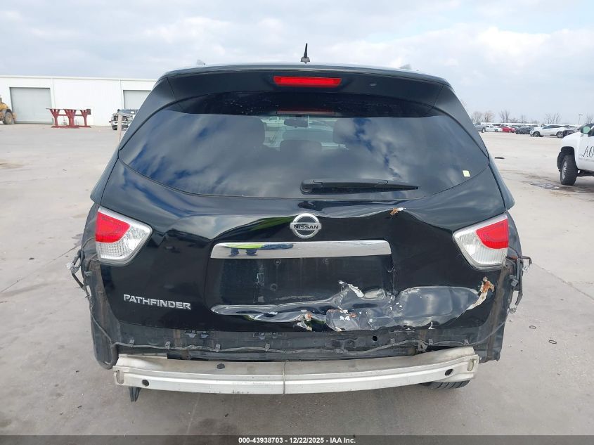 2016 Nissan Pathfinder S VIN: 5N1AR2MN5GC613490 Lot: 43938703