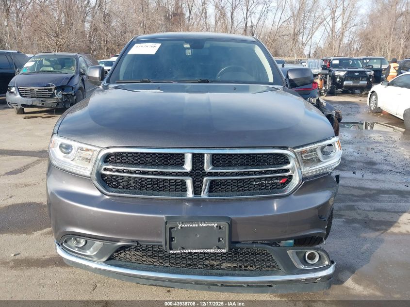 2020 Dodge Durango Sxt Awd VIN: 1C4RDJAG0LC215202 Lot: 43938708