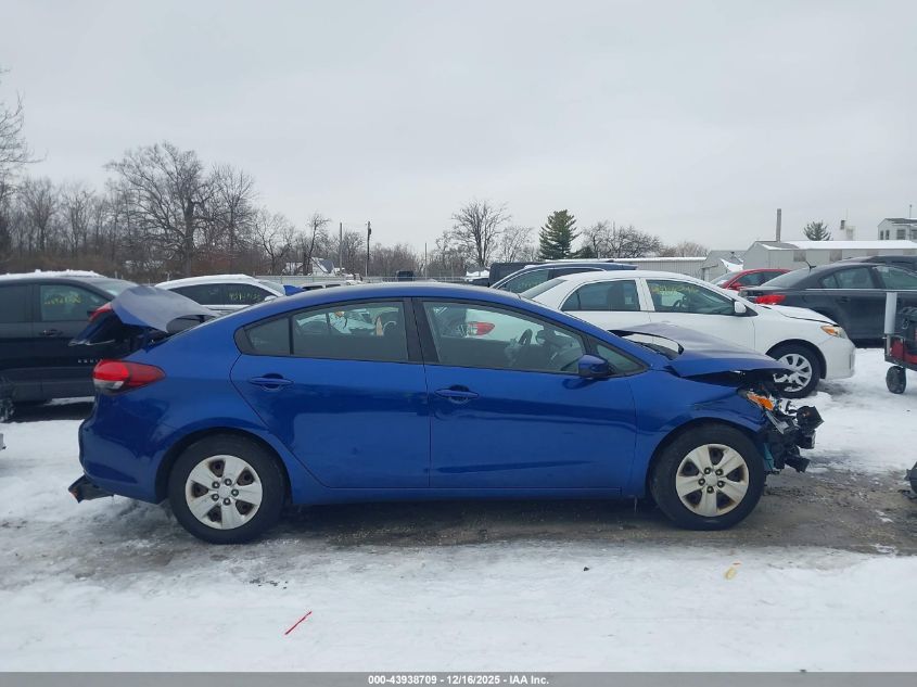 2018 Kia Forte Lx VIN: 3KPFK4A77JE272853 Lot: 43938709