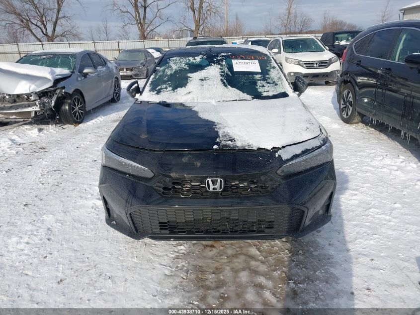 2026 Honda Civic Hybrid Sport/Sport Touring VIN: 2HGFE4F8XTH320962 Lot: 43938710