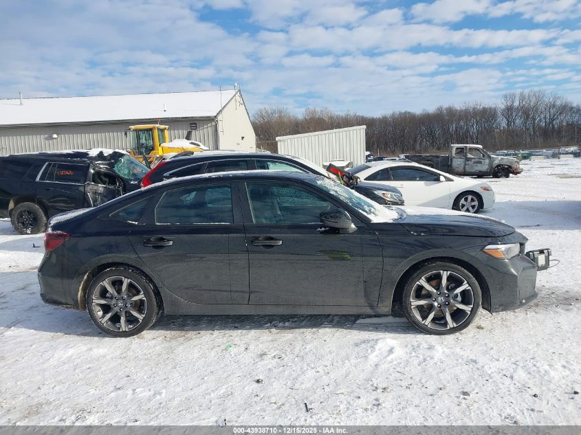2026 Honda Civic Hybrid Sport/Sport Touring VIN: 2HGFE4F8XTH320962 Lot: 43938710