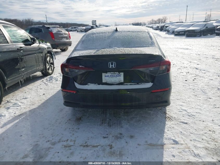 2026 Honda Civic Hybrid Sport/Sport Touring VIN: 2HGFE4F8XTH320962 Lot: 43938710