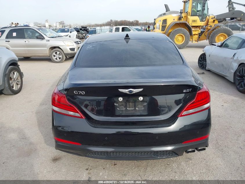 2020 Genesis G70 2.0T Rwd VIN: KMTG34LA0LU064765 Lot: 43938721