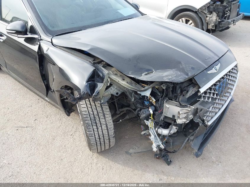 2020 Genesis G70 2.0T Rwd VIN: KMTG34LA0LU064765 Lot: 43938721