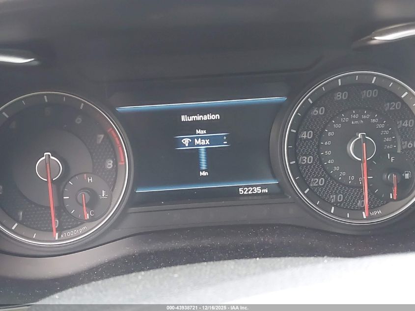 2020 Genesis G70 2.0T Rwd VIN: KMTG34LA0LU064765 Lot: 43938721