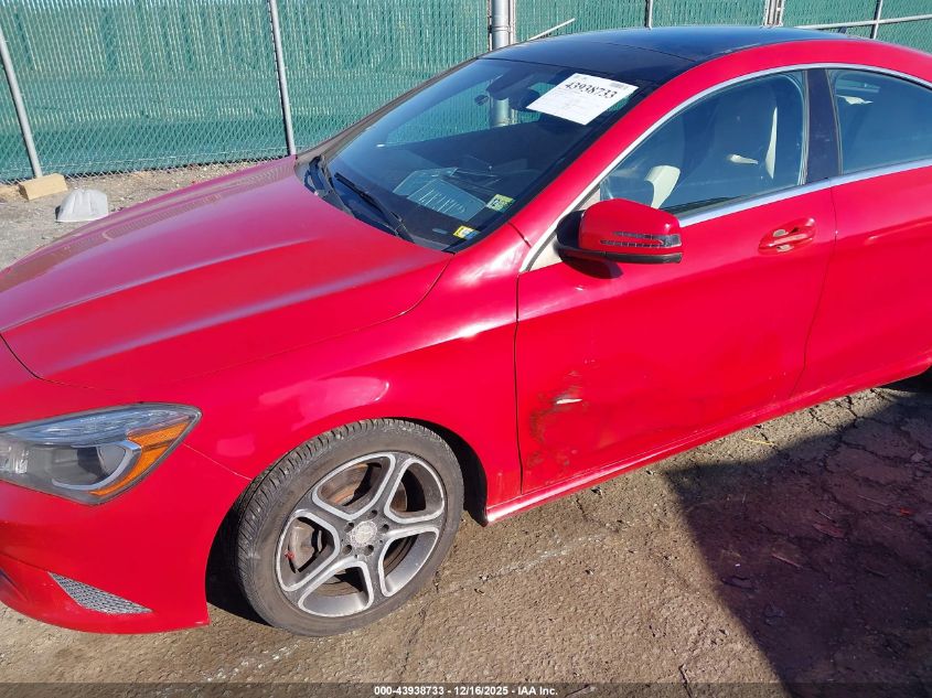 2014 Mercedes-Benz Cla 250 4Matic VIN: WDDSJ4GB7EN157254 Lot: 43938733