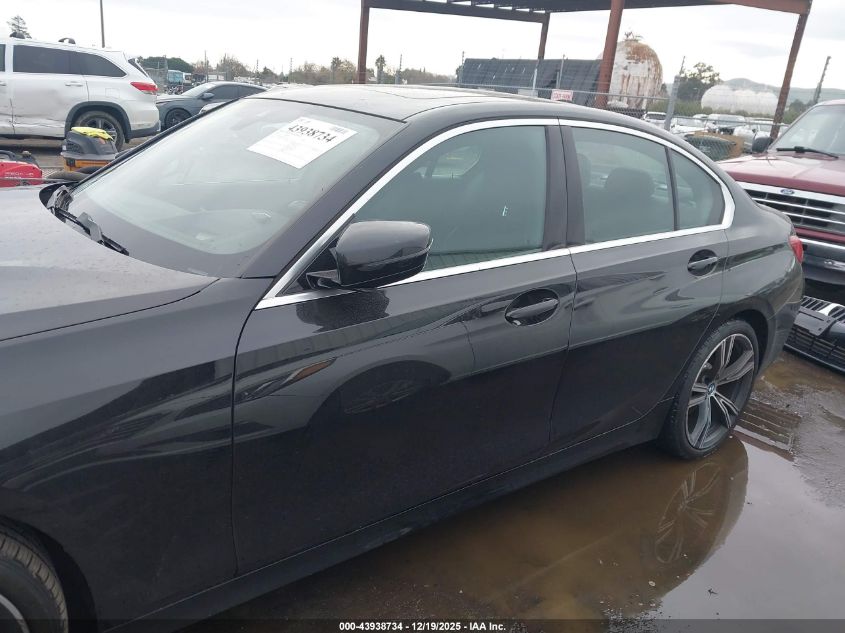2020 BMW 330I VIN: 3MW5R1J04L8B11044 Lot: 43938734