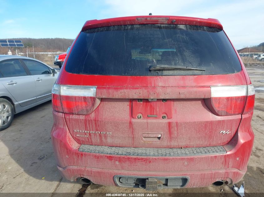 2013 Dodge Durango R/T VIN: 1C4SDJCT8DC680002 Lot: 43938745