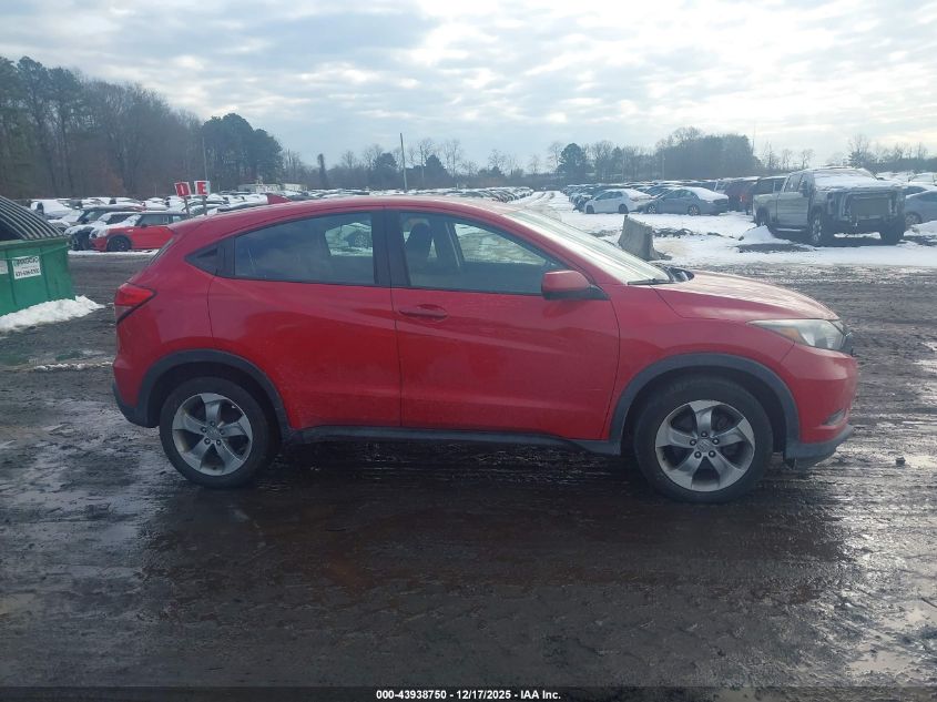 2018 Honda Hr-V Lx VIN: 3CZRU6H38JG700417 Lot: 43938750