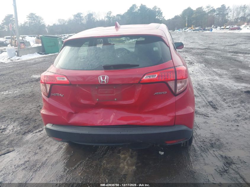 2018 Honda Hr-V Lx VIN: 3CZRU6H38JG700417 Lot: 43938750