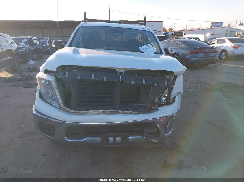 2017 Nissan Titan Sv VIN: 1N6AA1R71HN535437 Lot: 43938757