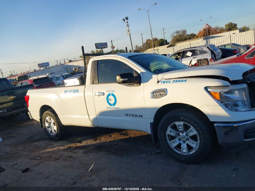 2017 Nissan Titan Sv VIN: 1N6AA1R71HN535437 Lot: 43938757