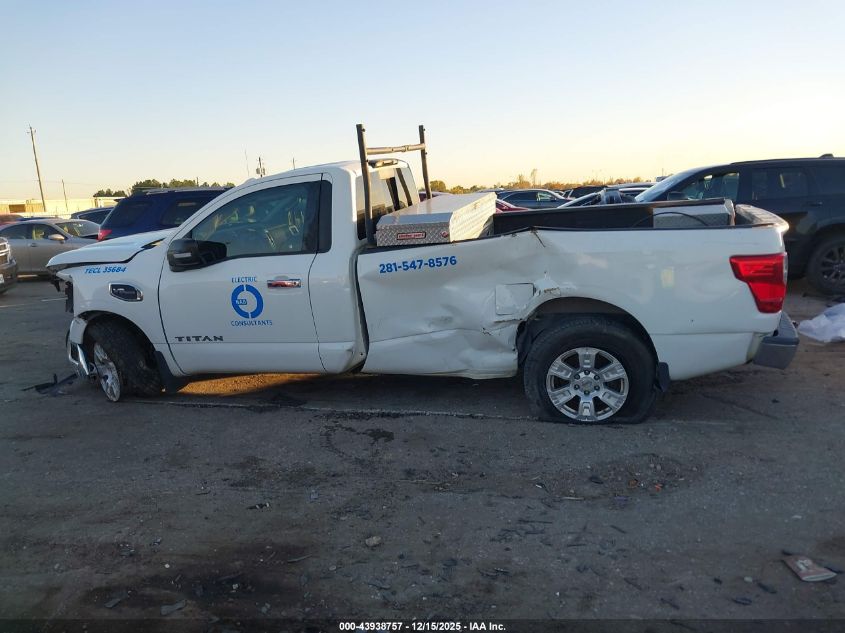 2017 Nissan Titan Sv VIN: 1N6AA1R71HN535437 Lot: 43938757