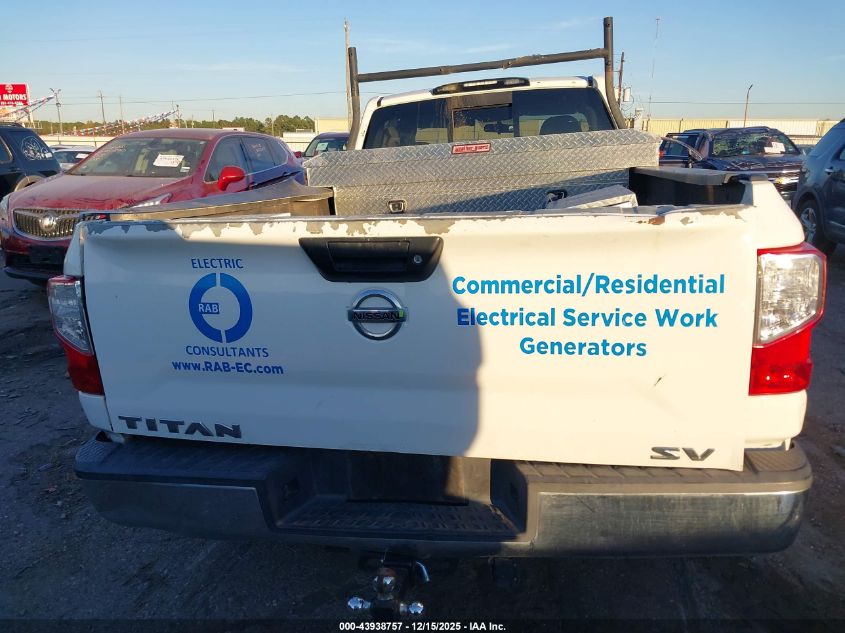 2017 Nissan Titan Sv VIN: 1N6AA1R71HN535437 Lot: 43938757