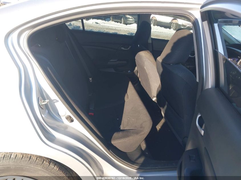 2013 Honda Civic Lx VIN: 2HGFB2F55DH580576 Lot: 43938762