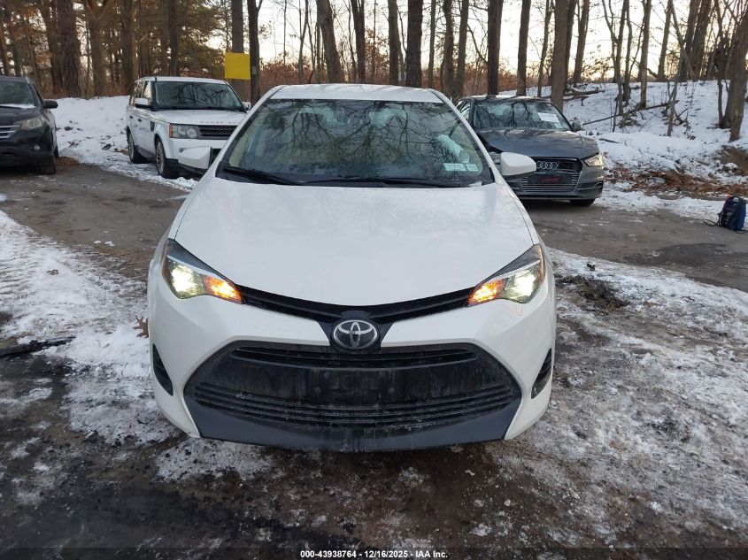2018 Toyota Corolla Le VIN: 5YFBURHE8JP820089 Lot: 43938764