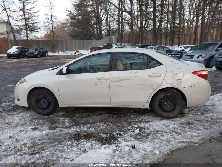 2018 Toyota Corolla Le VIN: 5YFBURHE8JP820089 Lot: 43938764