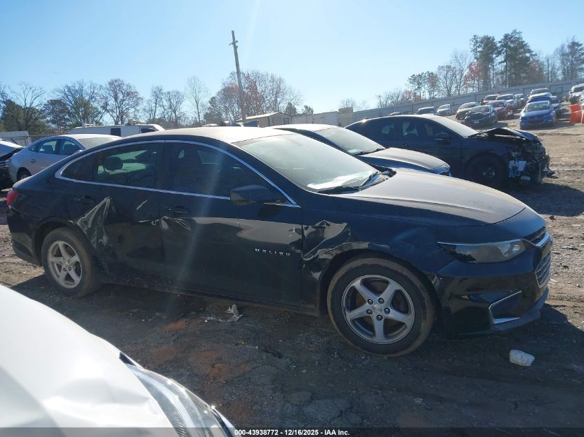 2017 Chevrolet Malibu Ls VIN: 1G1ZB5ST6HF114012 Lot: 43938772