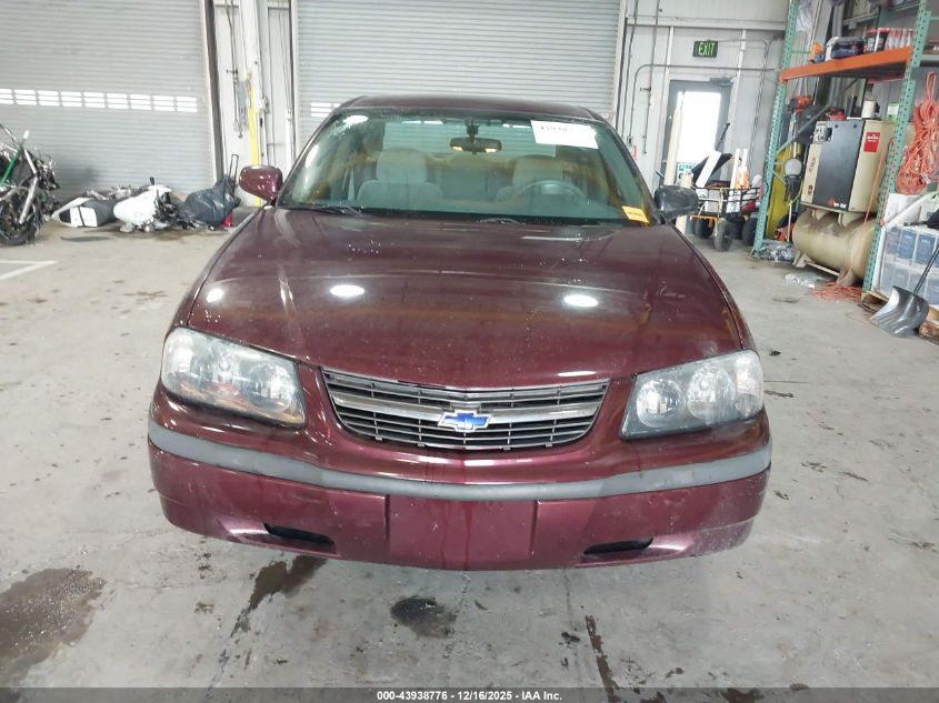 2004 Chevrolet Impala VIN: 2G1WF52E849240254 Lot: 43938776