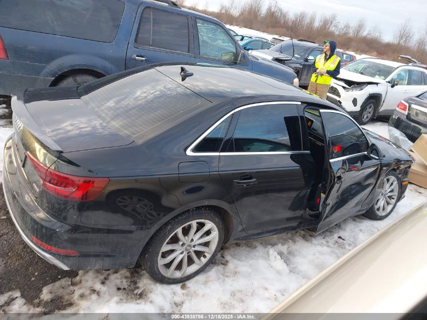 2019 Audi A4 45 Premium VIN: WAUENAF41KN005282 Lot: 43938786