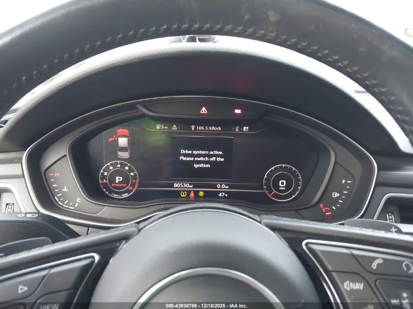 2019 Audi A4 45 Premium VIN: WAUENAF41KN005282 Lot: 43938786