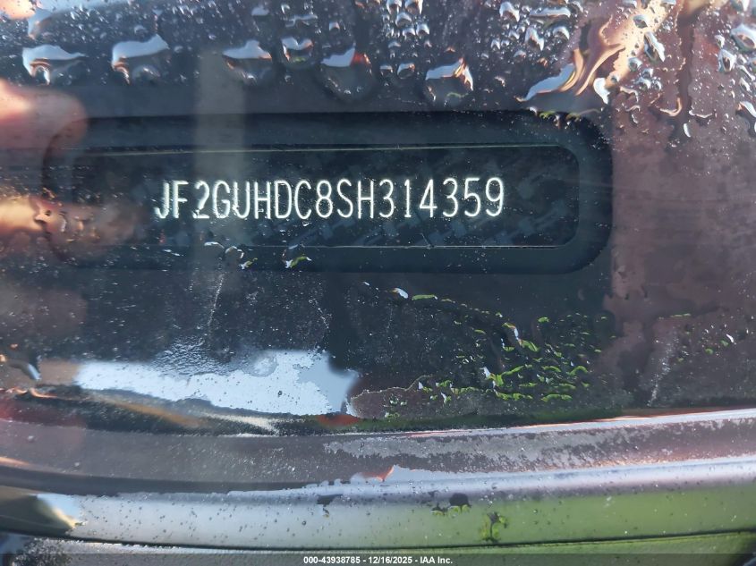 2025 Subaru Crosstrek Premium VIN: JF2GUHDC8SH314359 Lot: 43938785