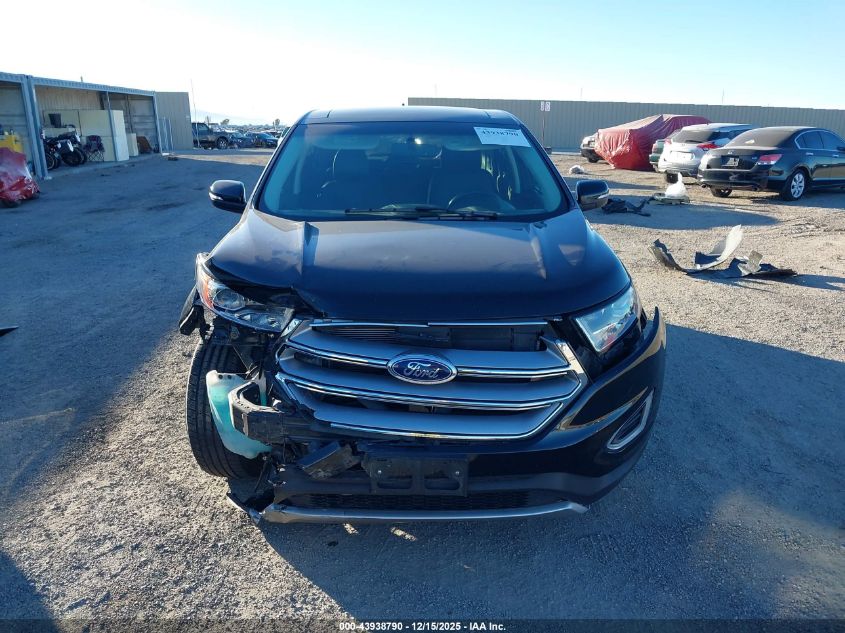 2017 Ford Edge Titanium VIN: 2FMPK3K98HBB57951 Lot: 43938790