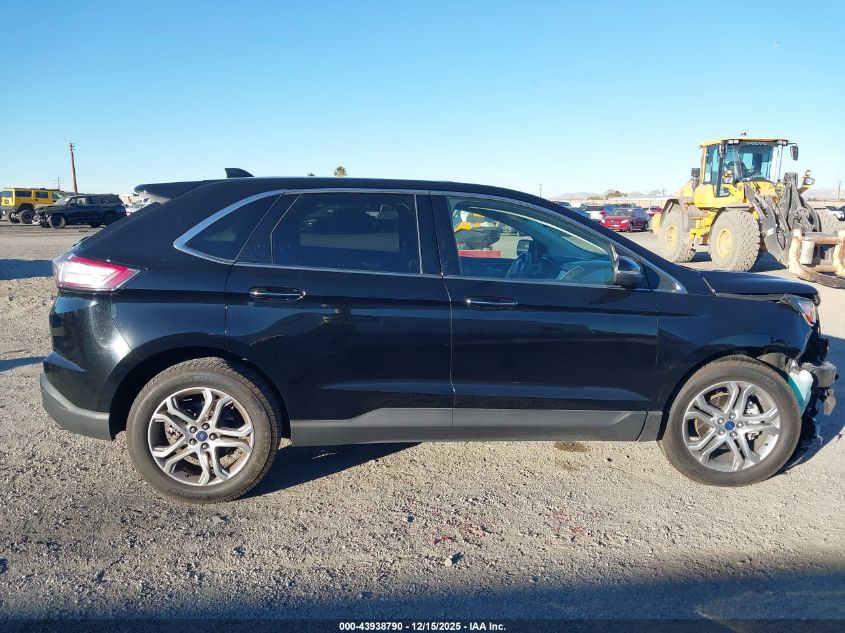 2017 Ford Edge Titanium VIN: 2FMPK3K98HBB57951 Lot: 43938790