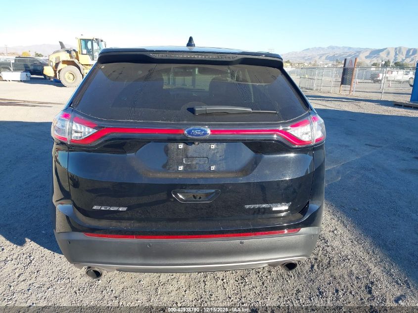 2017 Ford Edge Titanium VIN: 2FMPK3K98HBB57951 Lot: 43938790