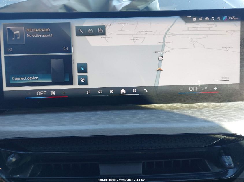 2025 BMW I4 Gran Coupe Edrive40 VIN: WBY23HD09SFU60006 Lot: 43938808