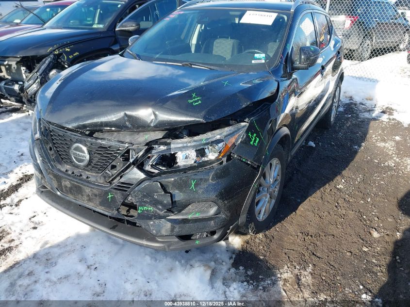 2020 Nissan Rogue Sport Sv Awd Xtronic Cvt VIN: JN1BJ1CW9LW369391 Lot: 43938810