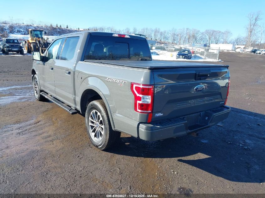 2020 Ford F-150 Xlt VIN: 1FTEW1EPXLFC15189 Lot: 43938827
