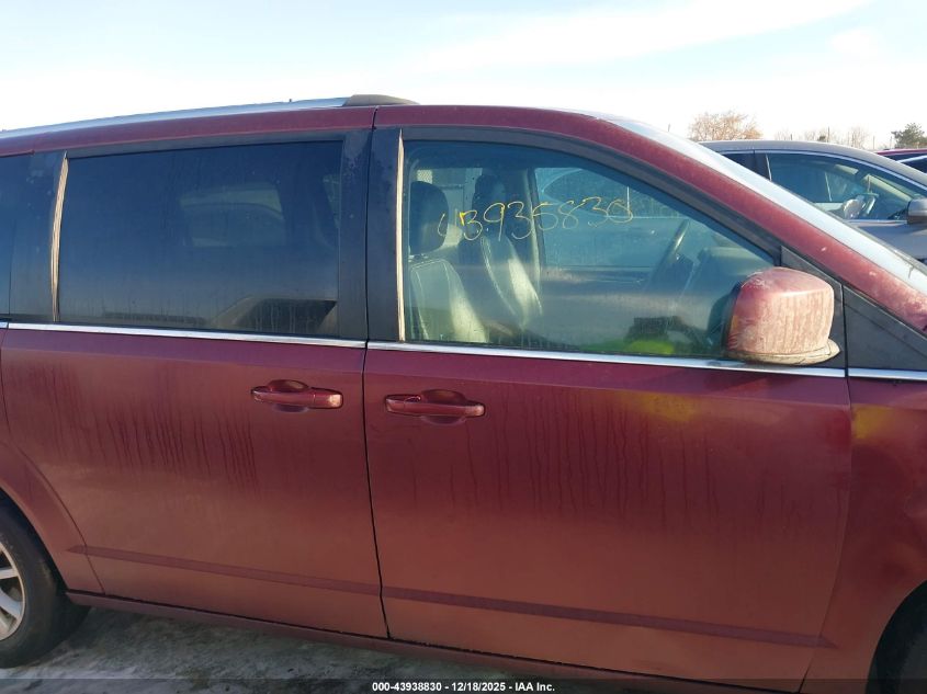 2018 Dodge Grand Caravan Sxt VIN: 2C4RDGCG9JR183984 Lot: 43938830