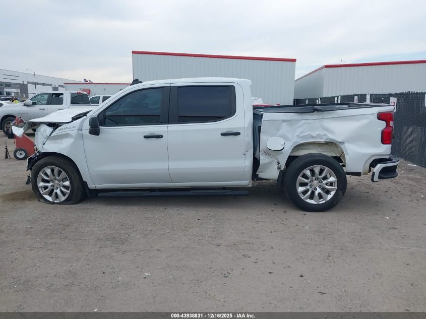 2021 Chevrolet Silverado 1500 2Wd Short Bed Custom VIN: 1GCPWBEK7MZ232082 Lot: 43938831