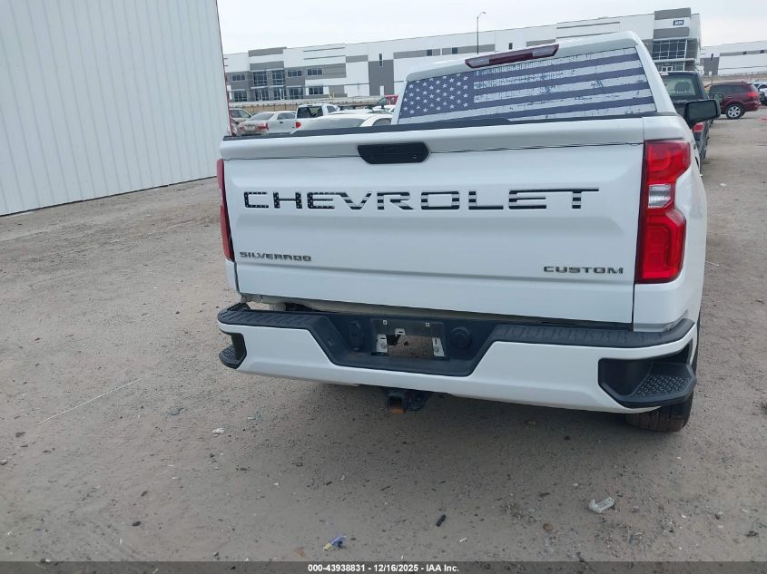 2021 Chevrolet Silverado 1500 2Wd Short Bed Custom VIN: 1GCPWBEK7MZ232082 Lot: 43938831