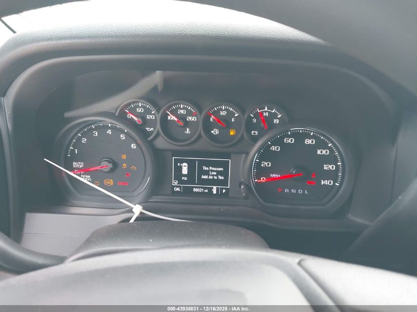 2021 Chevrolet Silverado 1500 2Wd Short Bed Custom VIN: 1GCPWBEK7MZ232082 Lot: 43938831