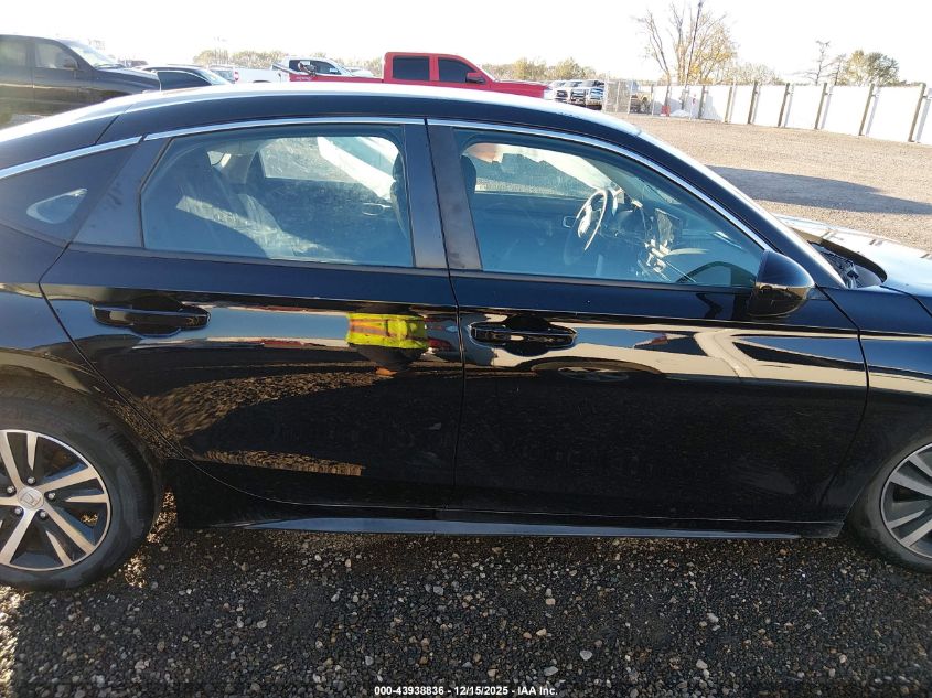 2024 Honda Civic Lx VIN: 19XFL2H56RE014597 Lot: 43938836