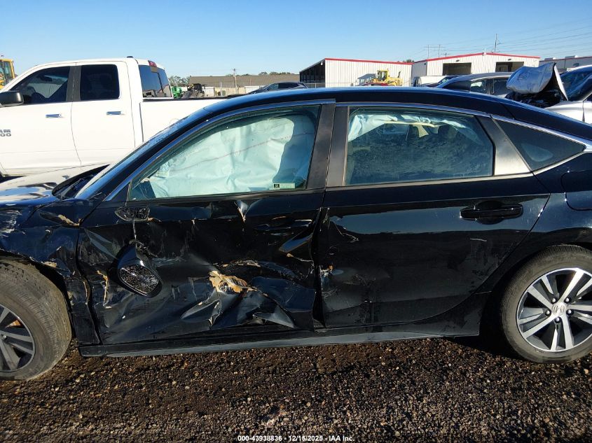 2024 Honda Civic Lx VIN: 19XFL2H56RE014597 Lot: 43938836