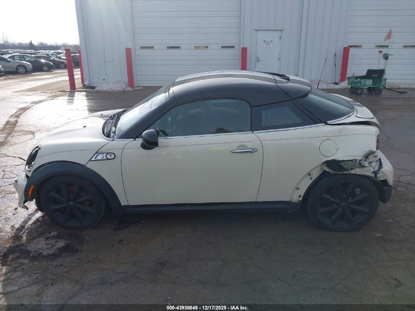 2013 Mini Coupe Cooper S VIN: WMWSX3C59DT772561 Lot: 43938846