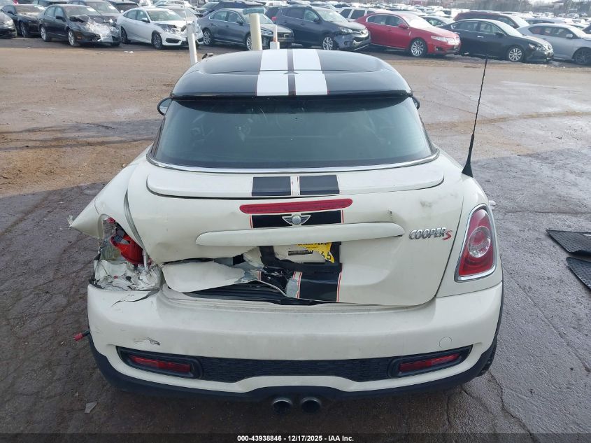 2013 Mini Coupe Cooper S VIN: WMWSX3C59DT772561 Lot: 43938846