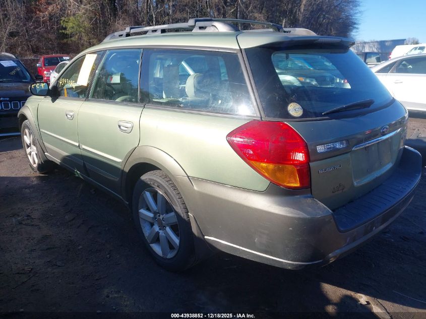2006 Subaru Outback 2.5I Limited VIN: 4S4BP62C667354275 Lot: 43938852