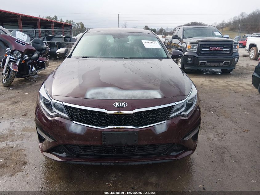 2019 Kia Optima Lx VIN: 5XXGT4L38KG354627 Lot: 43938859