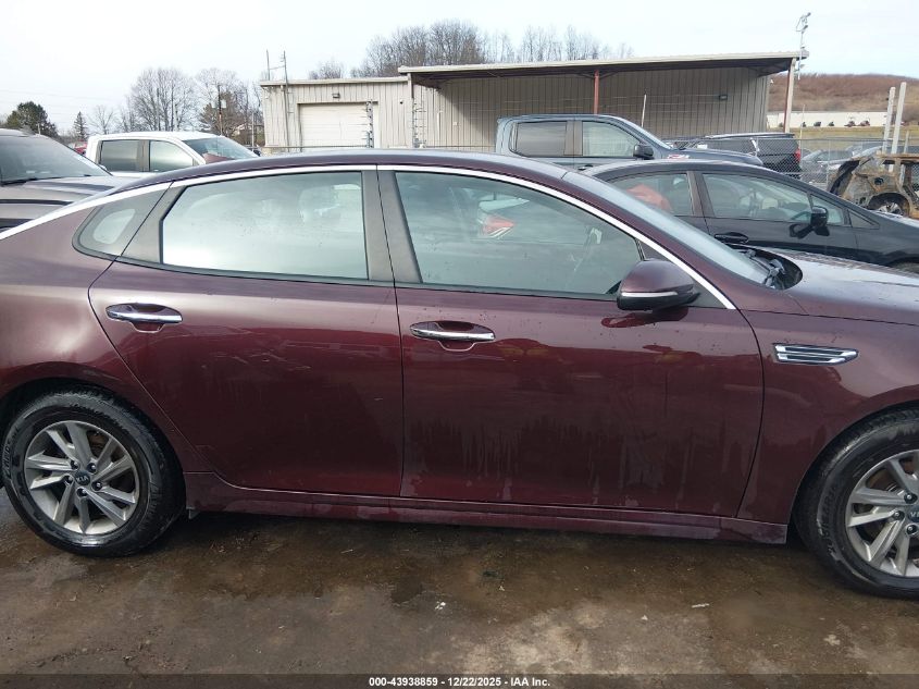 2019 Kia Optima Lx VIN: 5XXGT4L38KG354627 Lot: 43938859