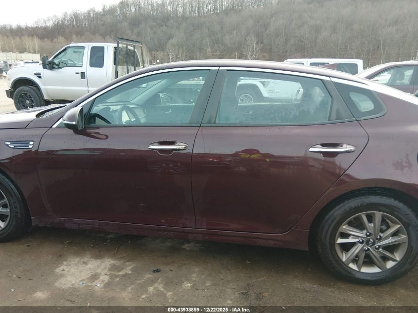 2019 Kia Optima Lx VIN: 5XXGT4L38KG354627 Lot: 43938859